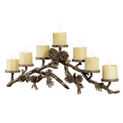 Pinecone Pillar Candleholder by SPI Home