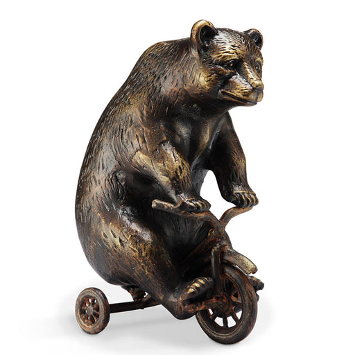 Big Bear on Tricycle Garden Sculpture by SPI Home
