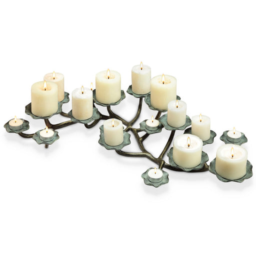 Blossom Pillar Candelabra by SPI Home