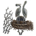 Cranes in Nest Wall Plaque by SPI Home