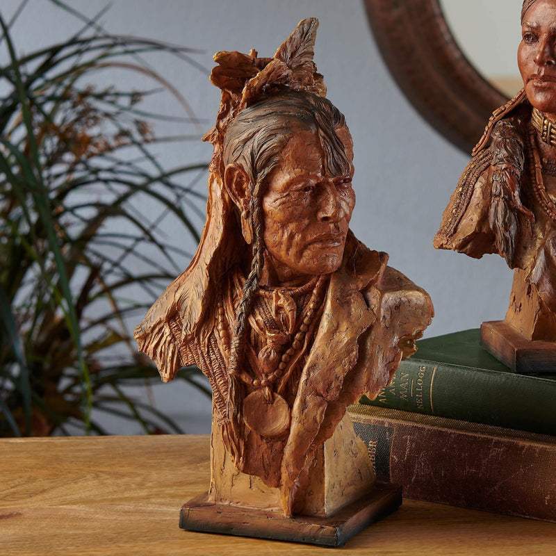 A Leader of Men- Native American Statue