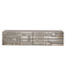 Abstract Block Wall Cabinet In Nickel 4
