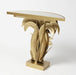 Acanthus Leaf Console Table Gold Finish 4