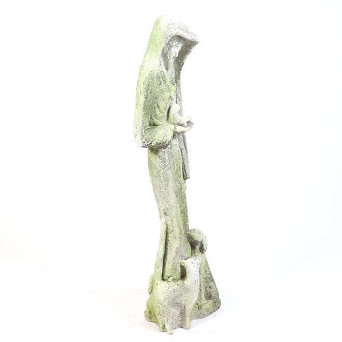Abstract Saint Francis Statue