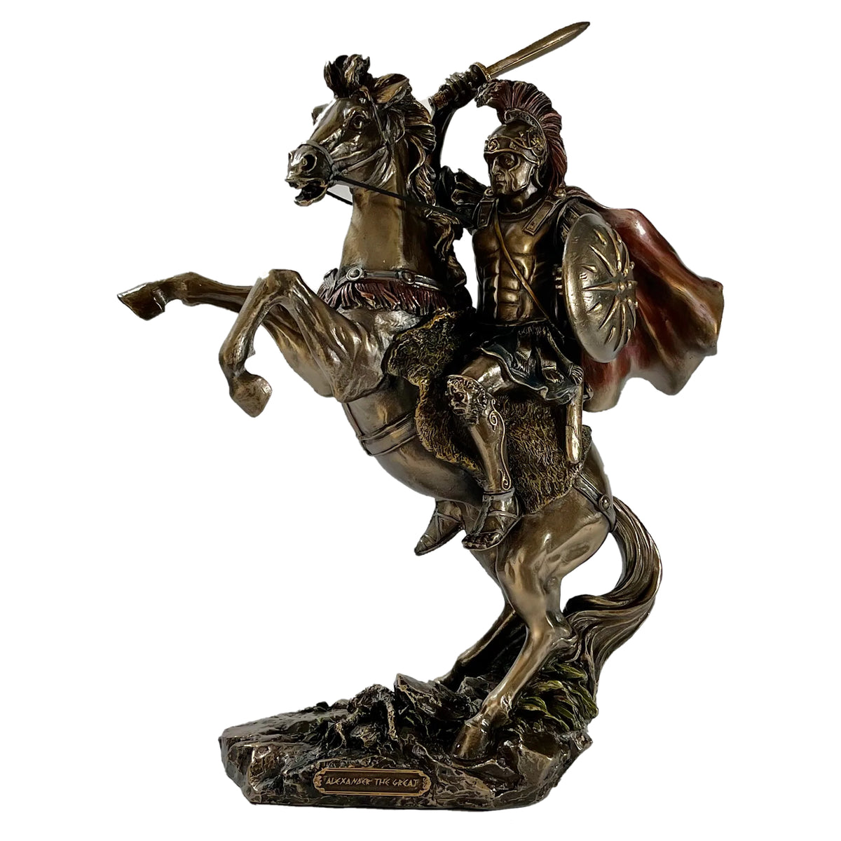 Alexander The Great On Horseback Statue — AllSculptures