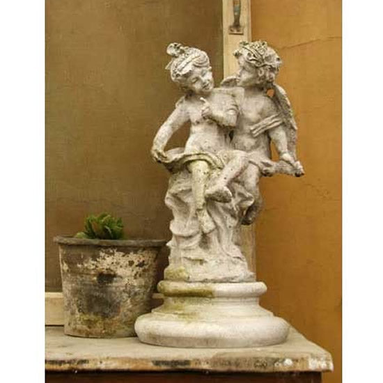 Angels Sense Garden Statue