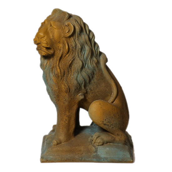 Art Nouveau Sitting Lion Set