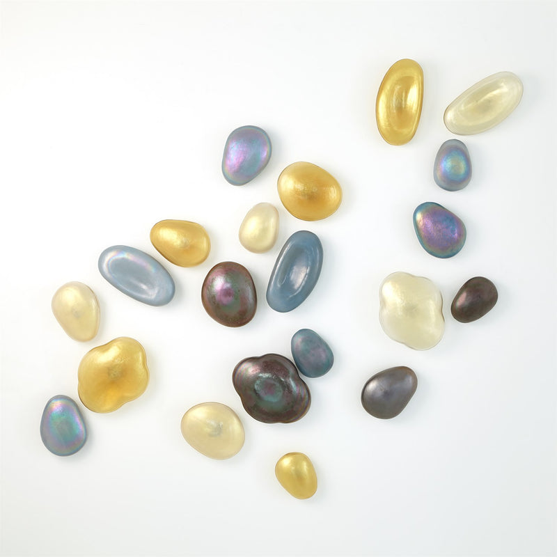 Art Glass Wall Decor Gems Collection