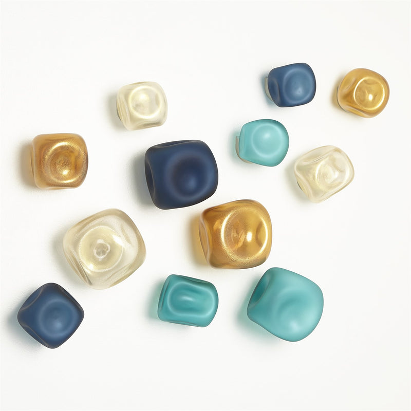 Art Glass Wall Rocks