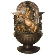 Bronze Horse Wall Fountains