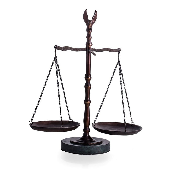 Balance Scale with Eagle Finial