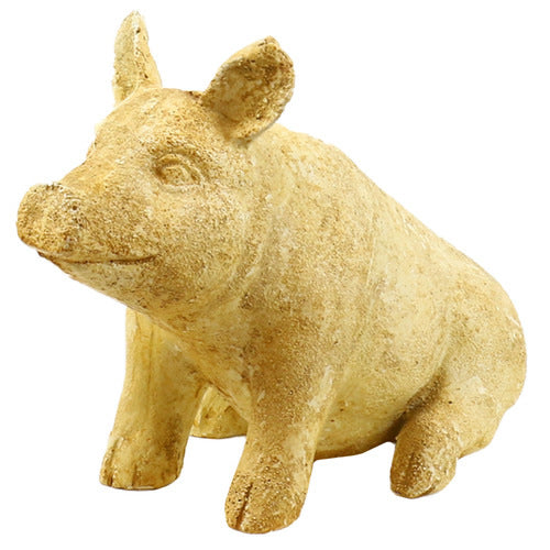 Barnyard Pig Garden Statue