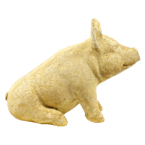 Barnyard Pig Garden Statue