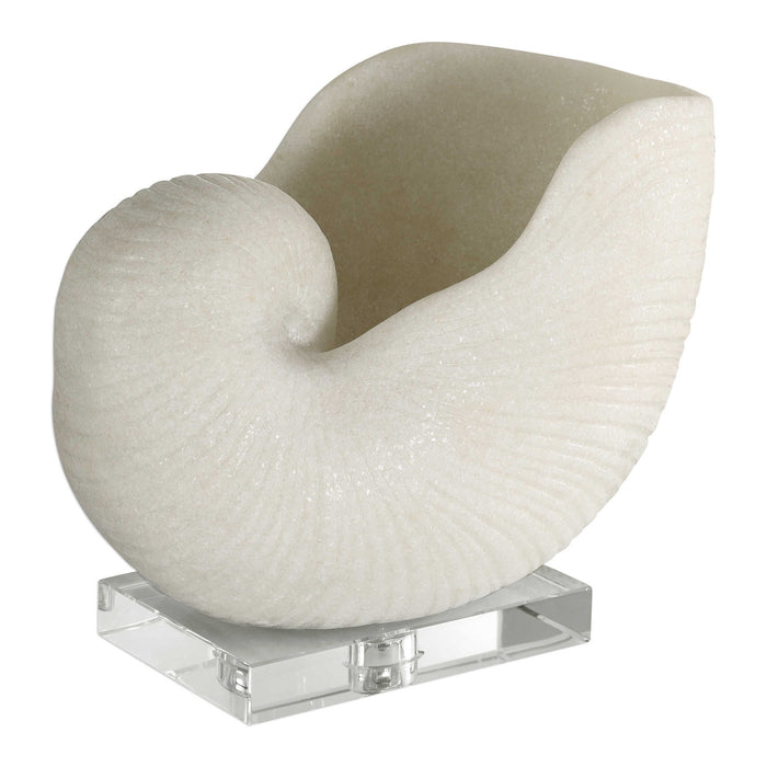 Beach Treasure-Nautilus Shell Sculpture