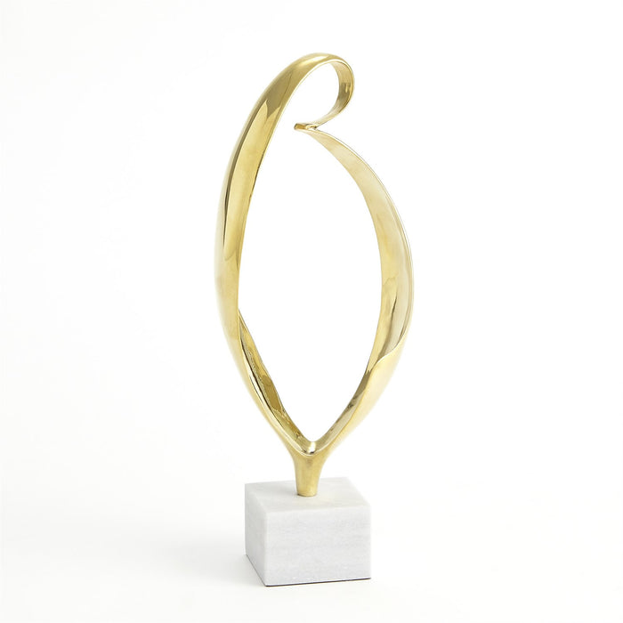Bentloop Sculpture Brass4