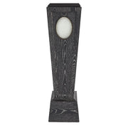 Black Cerused Oak Sculpture Pedestal