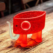 Borowski Elephant Bowl Red