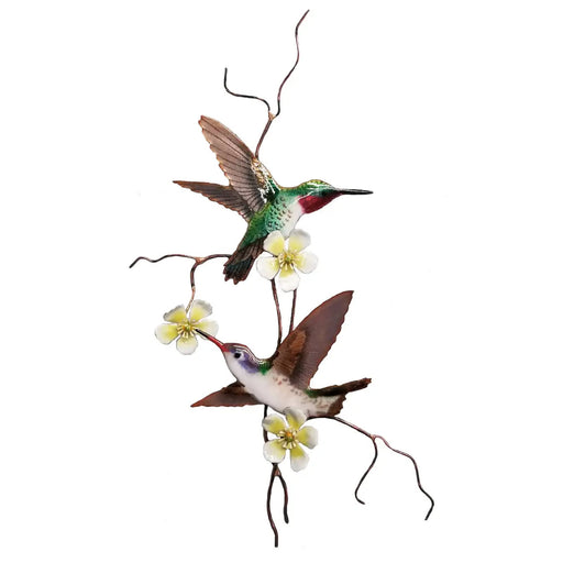 Broad Tailed Hummingbirds Metal Wall Art