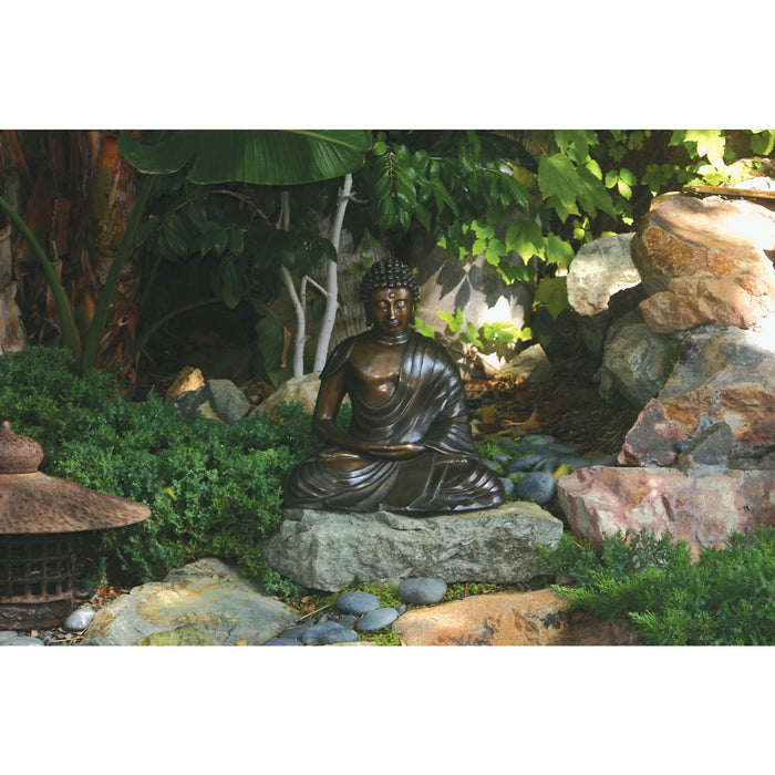 Bronze Buddha Garden Sculpture