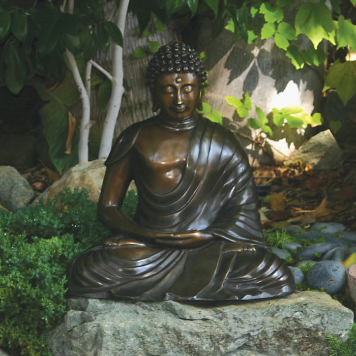Bronze Buddha Garden Sculpture