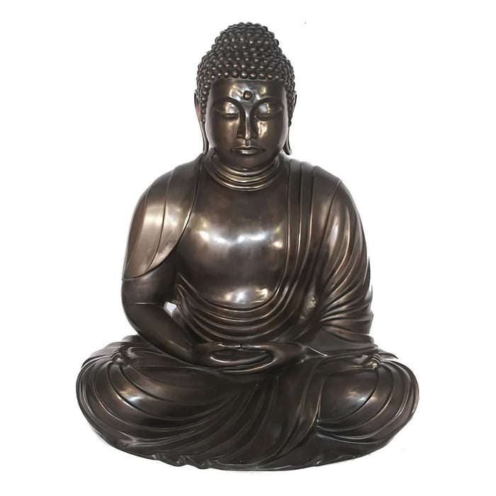 Bronze Japanese Buddha Sculpture