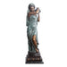 Bronze Lady with Jar on Shoulder Sculpture