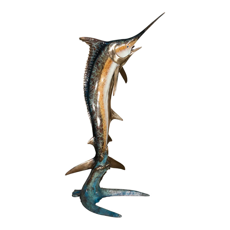 Bronze Marlin Fountain