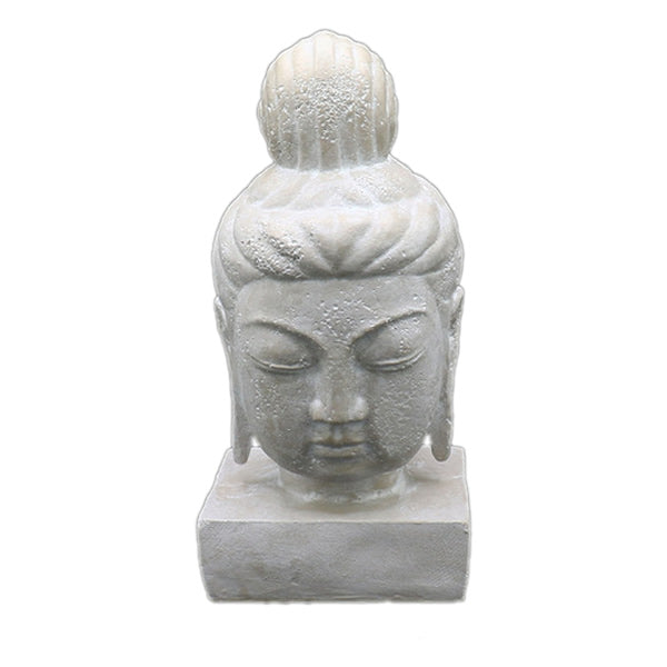 Buddha Bust Garden Statue