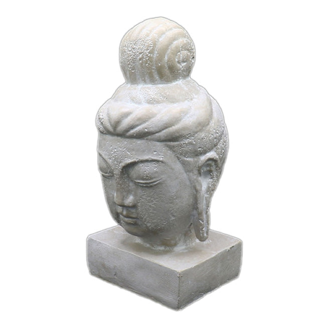 Buddha Bust Garden Statue