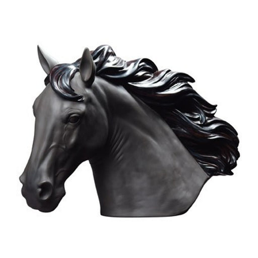 Bust of Horse Porcelain Sculpture by NAO