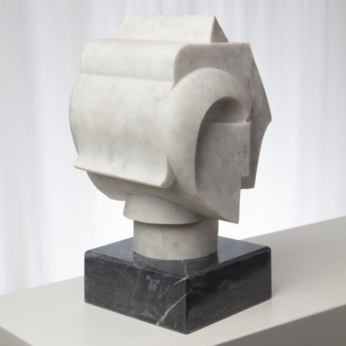 Cubism Sculpture Bust Marble