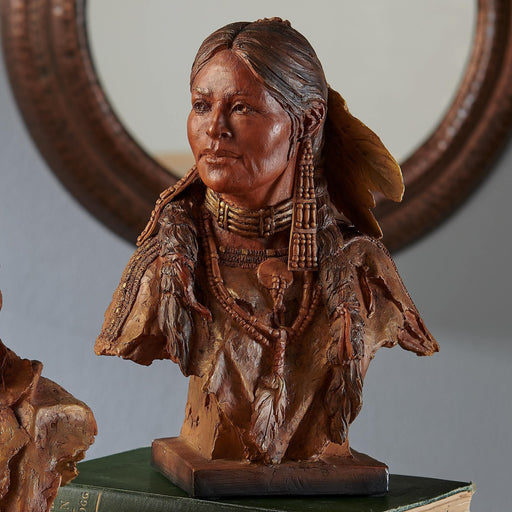 Ceremonial Beauty- Native American Woman Bust
