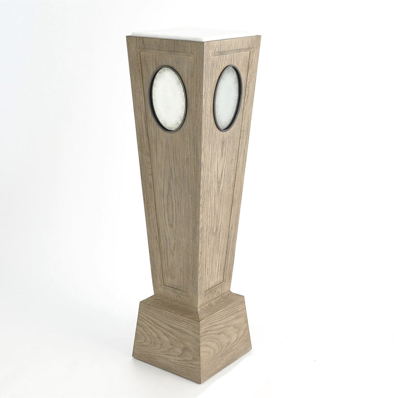 Cerused Oak Pedestal 2