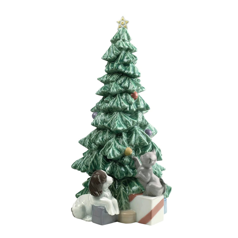 Christmas Mischief Porcelain Figurine by NAO