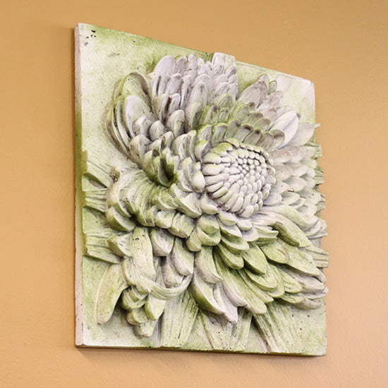 Chrysanthemum Wall Plaque