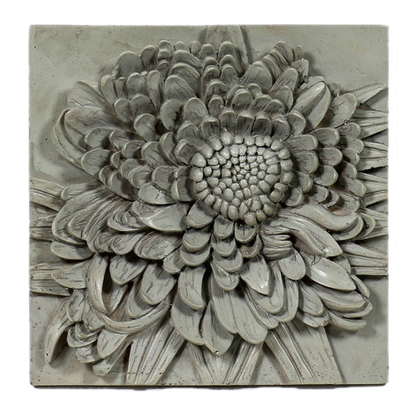 Chrysanthemum Wall Plaque