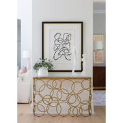 Concentric Rings Console Table 2