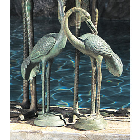 Crane Pair Fountain-Small