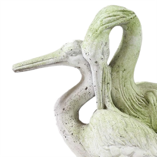 Cranes Garden Statue