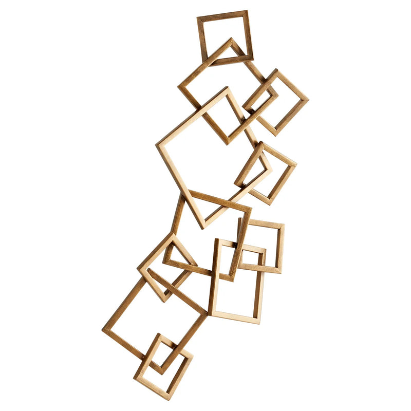Cubitz Iron Wall Sculpture