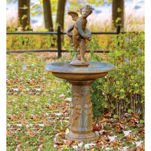 Cupid Bird Bath