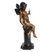 Cupid on Pedestal Sculpture