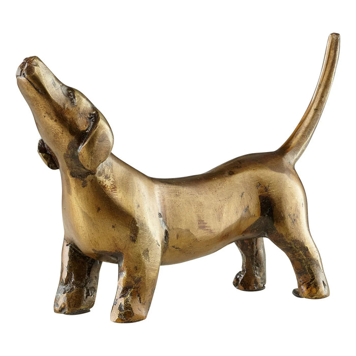Modern Dachshund Dog Sculpture