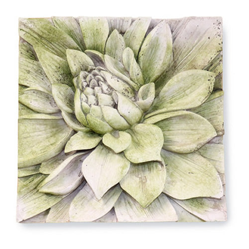 Dahlia Wall Plaque