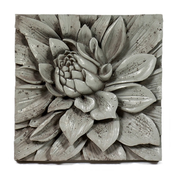 Dahlia Wall Plaque