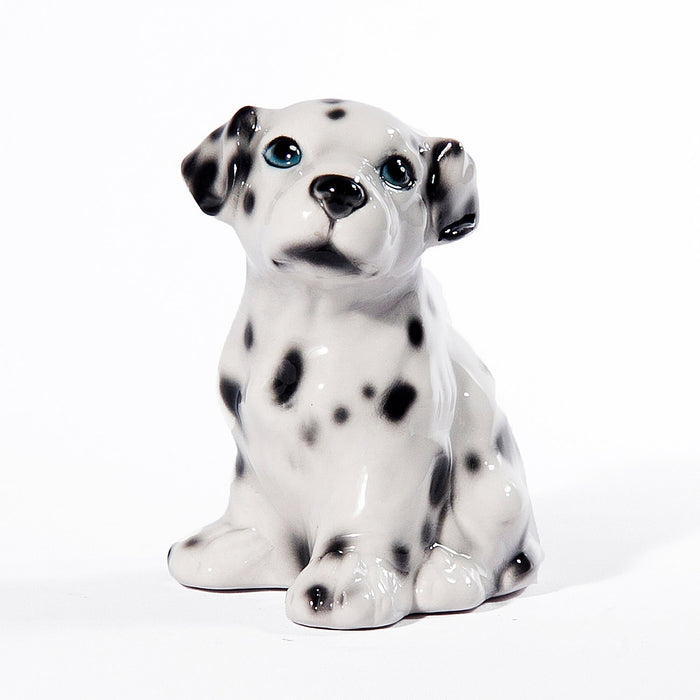 Dalmation Puppy Sculpture-Italian Ceramic