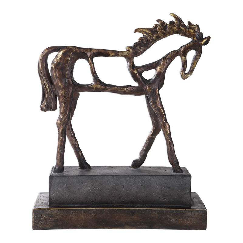 Deconstructed Horse Tabletop Sculpture