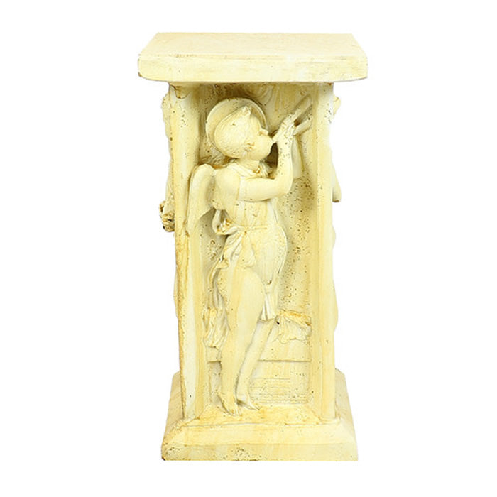 Della Robia Cherub Pedestal