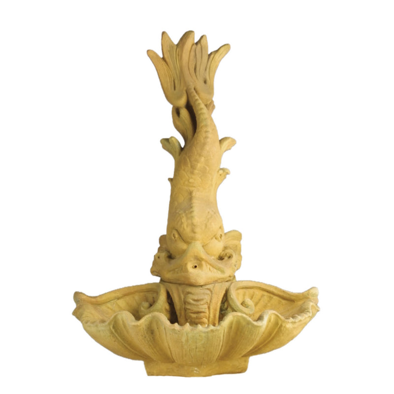 Dolphin Spitting and Shell Fountain