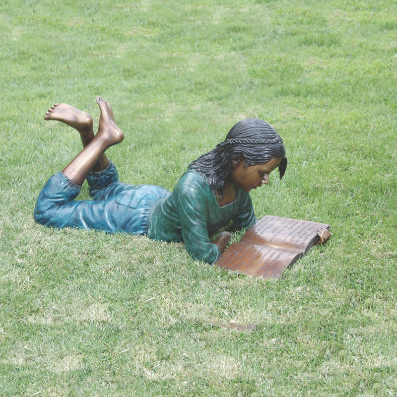 Dorothy-Girl Reading Book Sculpture